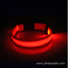 LED pet nylon drawer-type rechargeable battery luminous